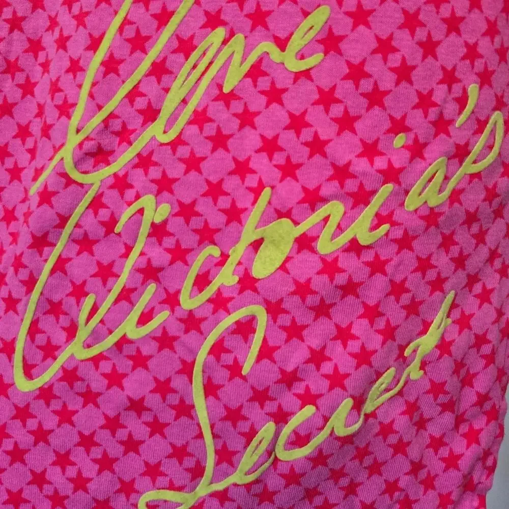 Y2k victorias secret pink star